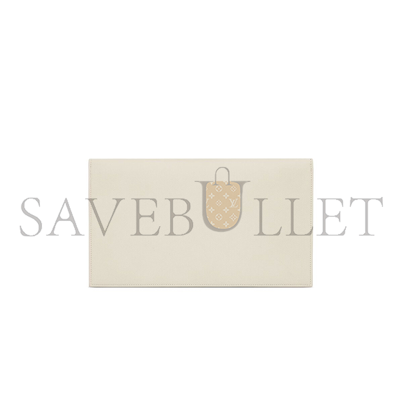 Y*L uptown pouch in grain de poudre leather 5657391gf0j9207 (27*16*2cm)